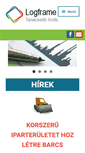 Mobile Screenshot of logframe.hu